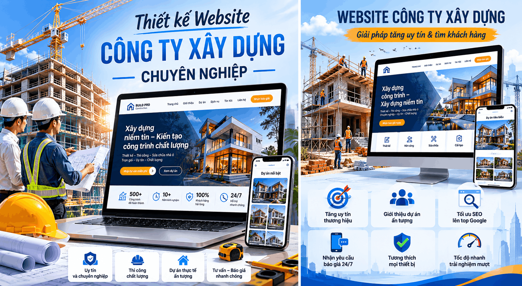 Thiết Kế Website Công Ty Xây Dựng, Sửa Chữa Nhà Ở Chuyên Nghiệp – Giải Pháp Tăng Uy Tín Và Tìm Khách Hàng Online
